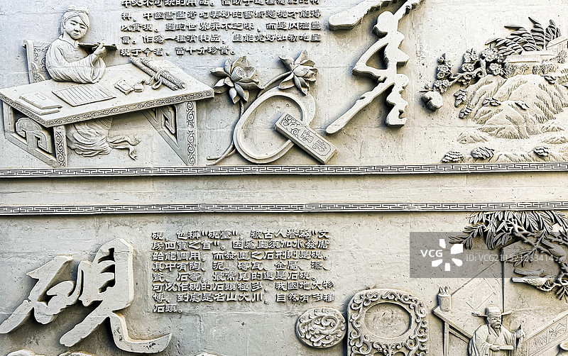 甘肃永靖县炳灵寺石窟图片素材