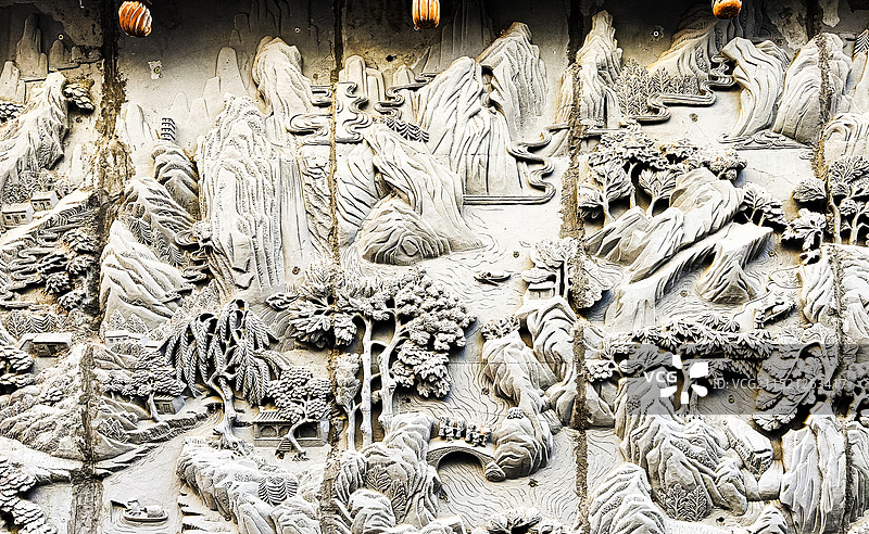 甘肃永靖县炳灵寺石窟图片素材