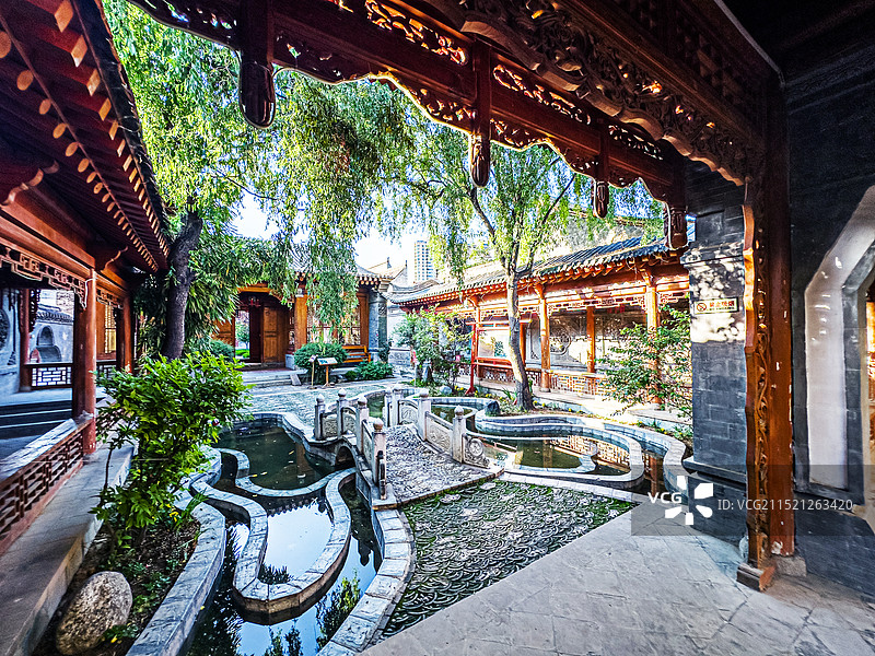 临夏市八坊十三巷著名景点景观图片素材