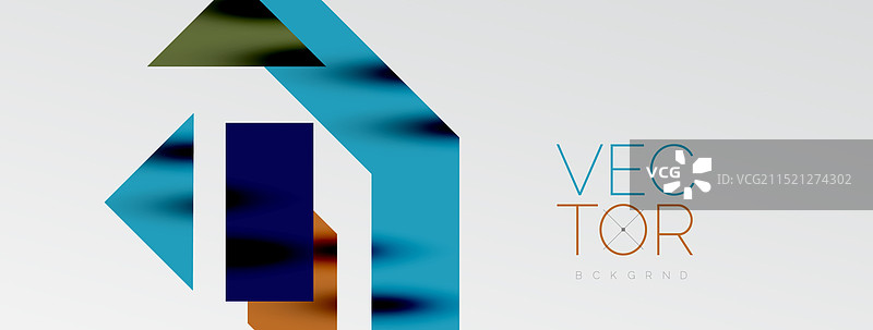 动态线条和三角形图片素材