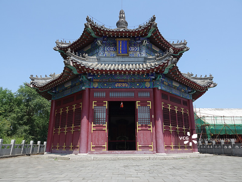 抚顺赫图阿拉城旅游景区图片素材