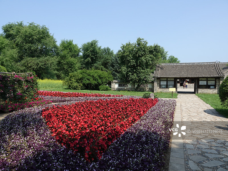 抚顺赫图阿拉城旅游景区图片素材