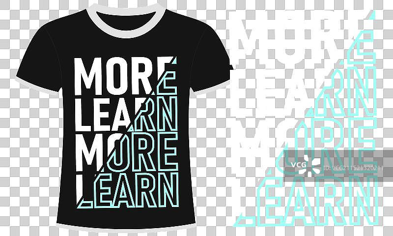 排版T恤设计图片素材