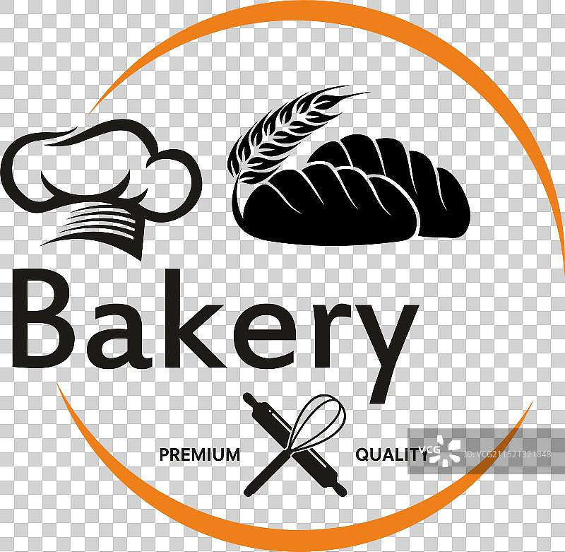 面包店logo模板设计图片素材