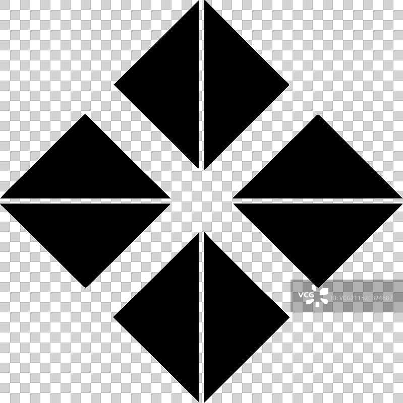 剪影艺术标志图片素材