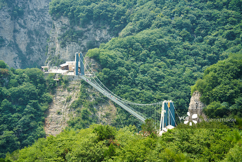 云丘山驾鸯桥图片素材