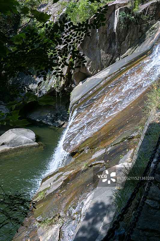 连云港渔湾景区三龙潭图片素材