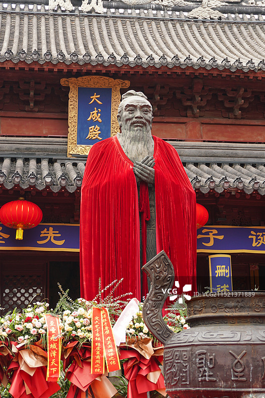 南京夫子庙大成殿图片素材