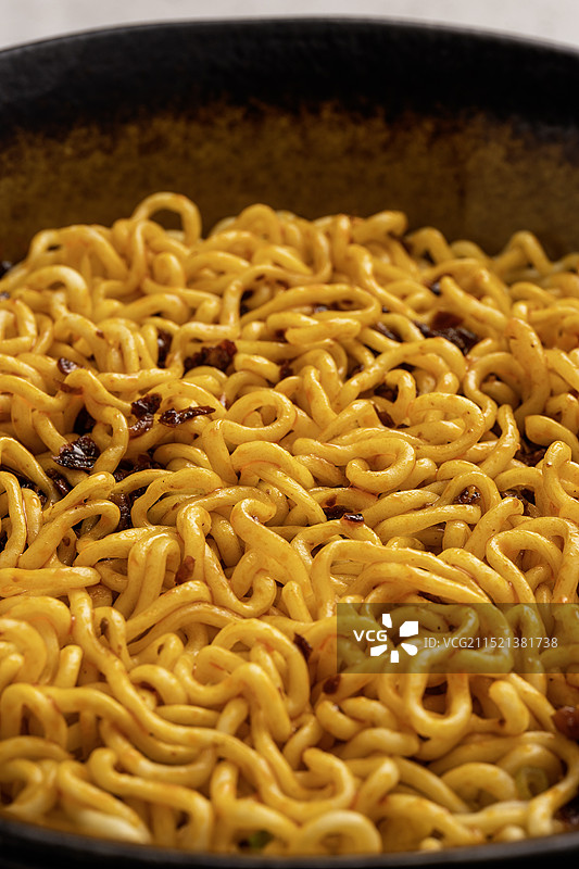 方便面泡面面条美食特写图片素材