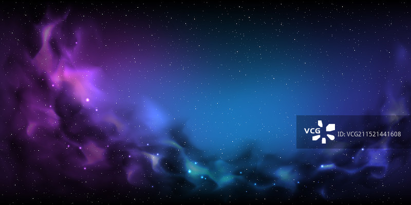 星空银河云星云黑暗之夜宇宙图片素材