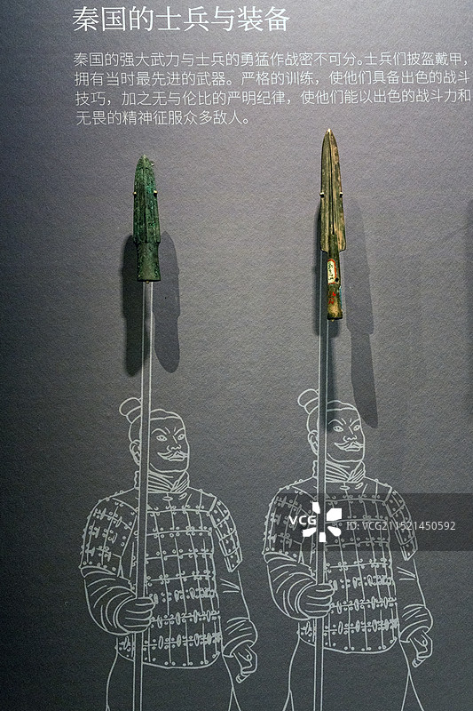 秦国的士兵与装备：（资料图片）图片素材