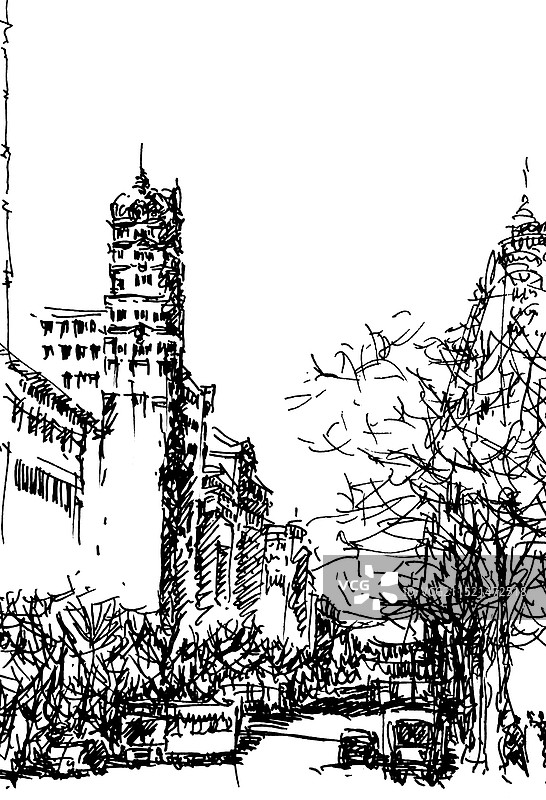 美国旧金山街景图片素材