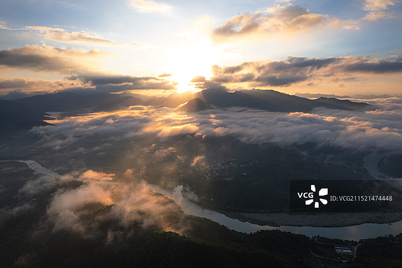 温州永嘉楠溪江狮子岩图片素材