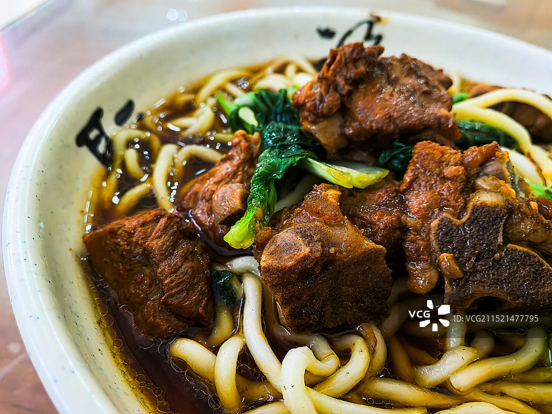 秘制排骨面图片素材