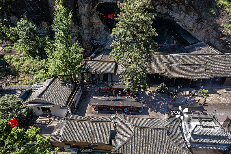 温州永嘉楠溪江陶公洞图片素材