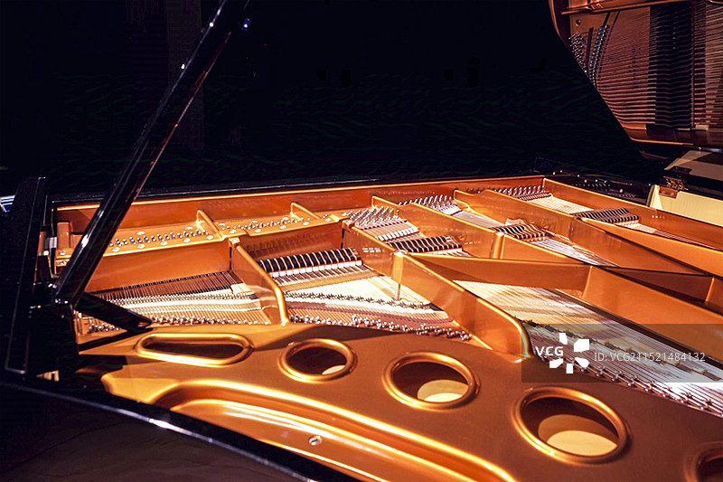 钢琴特写图片素材