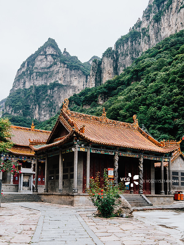 新乡辉县九莲山西莲寺图片素材