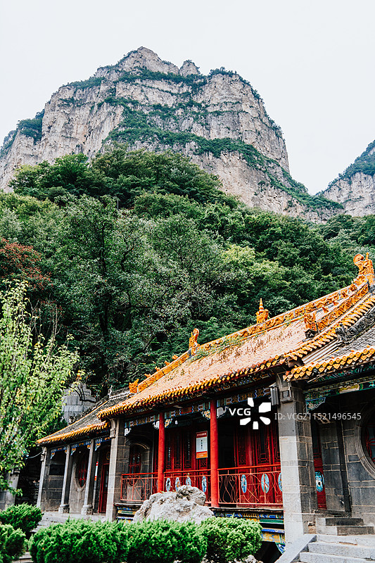 新乡辉县九莲山西莲寺图片素材