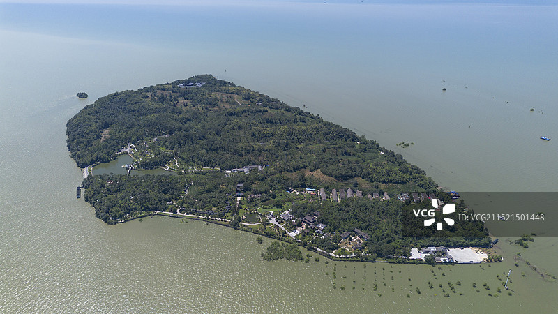 岳阳洞庭湖君山岛图片素材