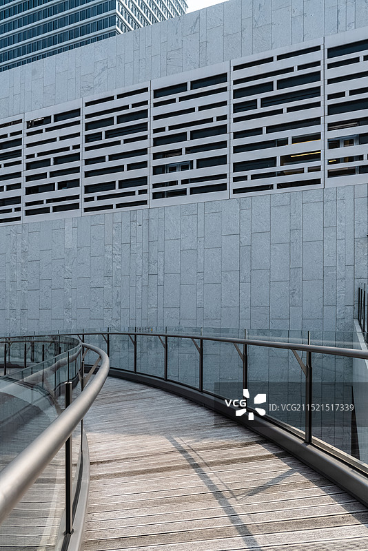 上海博物馆东馆，都市建筑风光图片素材