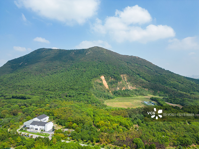 苏州大阳山航拍图片素材