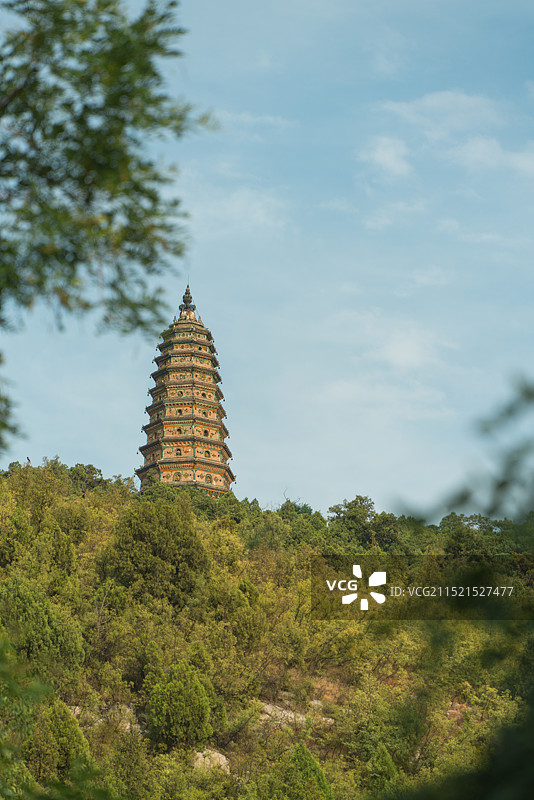 山西广胜寺飞虹塔图片素材