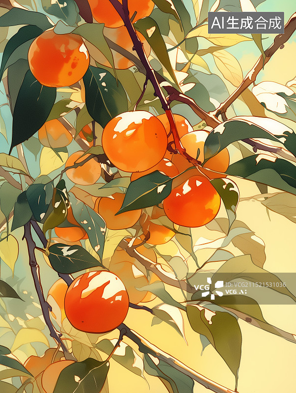 【AI数字艺术】寒露图片素材