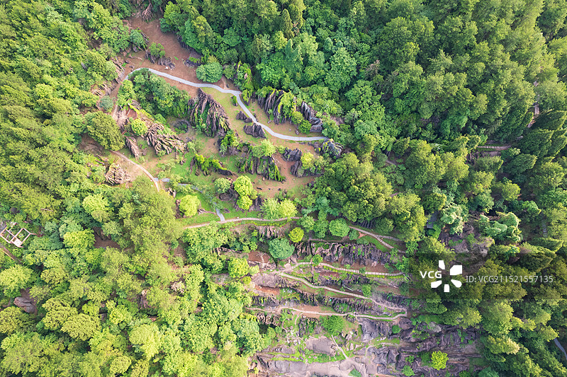 湖南红石林国家地质公园 红石林图片素材