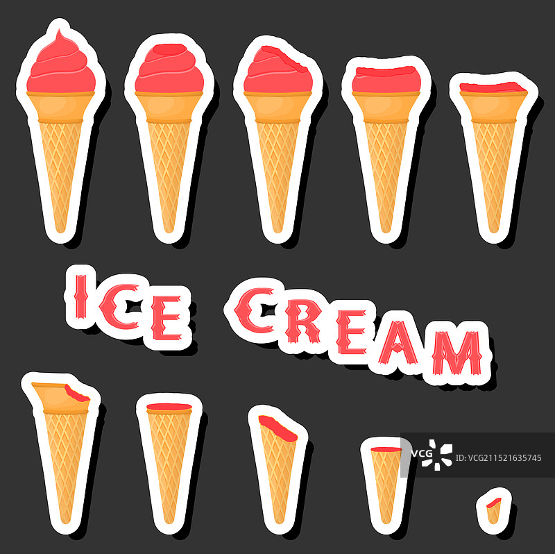 各种天然甜点彩色合集图片素材