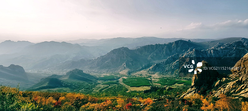 赤峰大青山的秋色图片素材