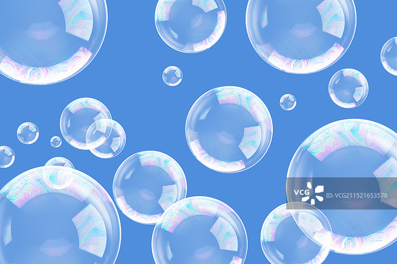 肥皂泡图片素材