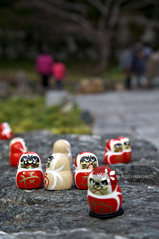 胜尾寺的不倒翁图片素材