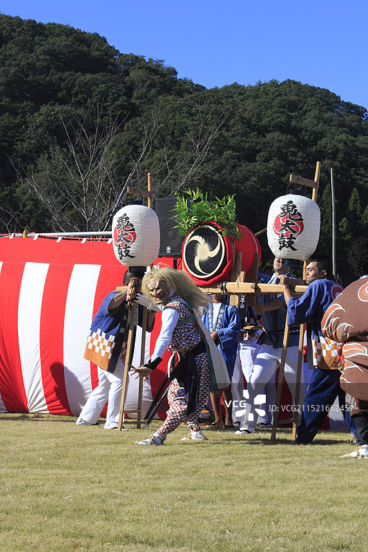 佐渡岛的御太鼓图片素材