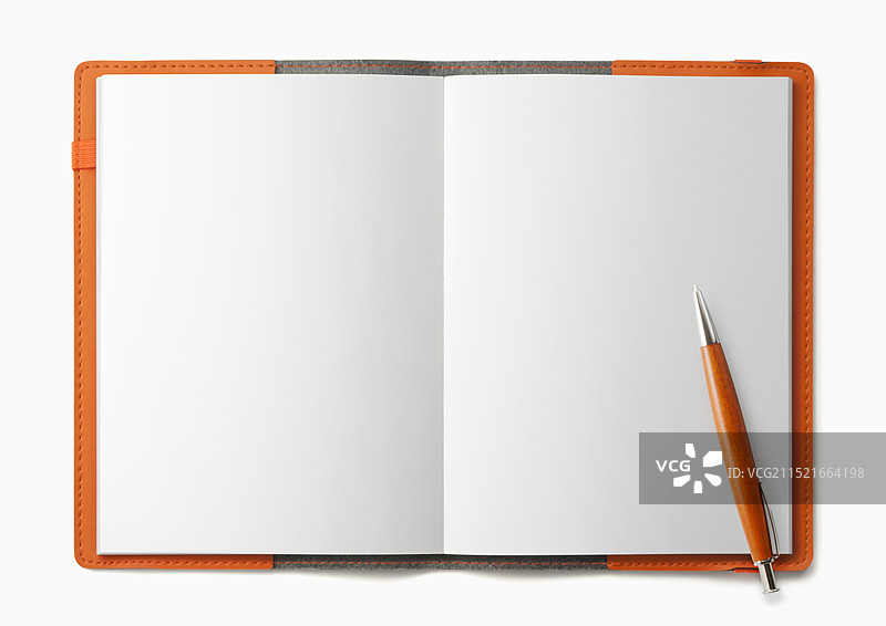 笔记本和钢笔图片素材