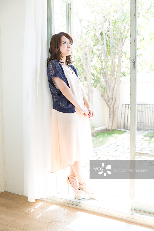 清新的女人图片素材