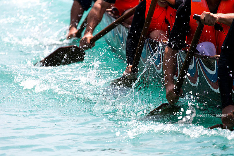 冲绳龙舟比赛图片素材