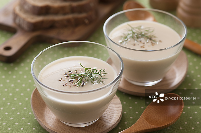 维希奶油浓汤图片素材