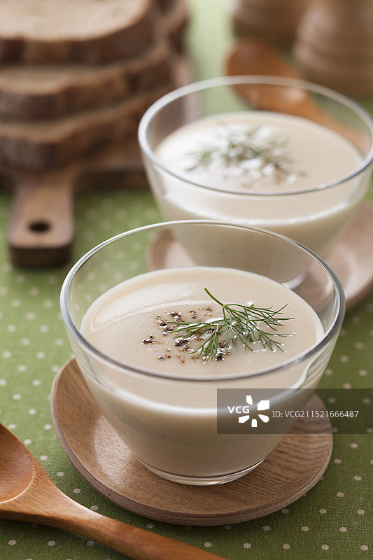 维希奶油浓汤图片素材