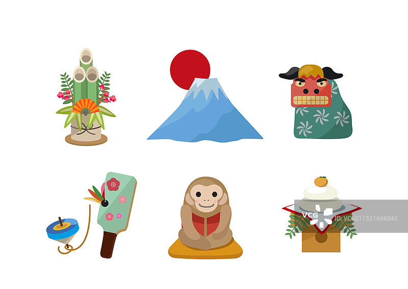 新年小物件图片素材