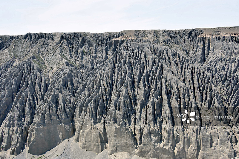 独山子大峡谷的纹路图片素材
