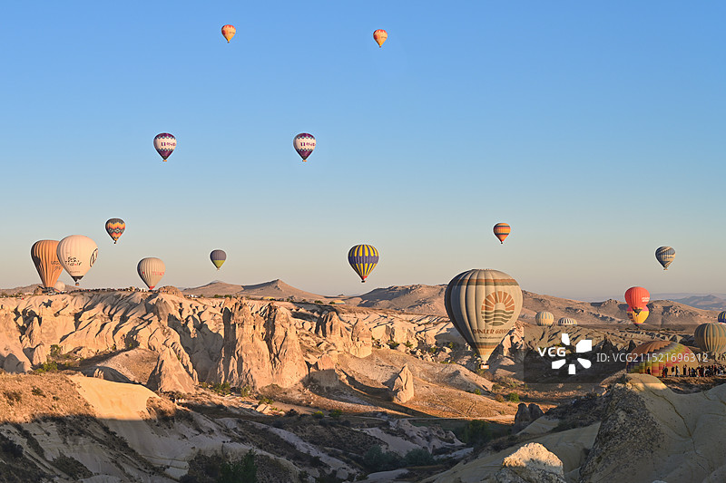卡帕多奇亚热气球图片素材