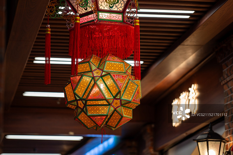 泉州西街灯笼图片素材