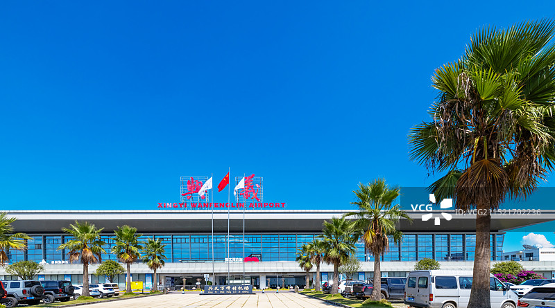 贵州黔西南布依族苗族自治州万峰林机场候机楼图片素材