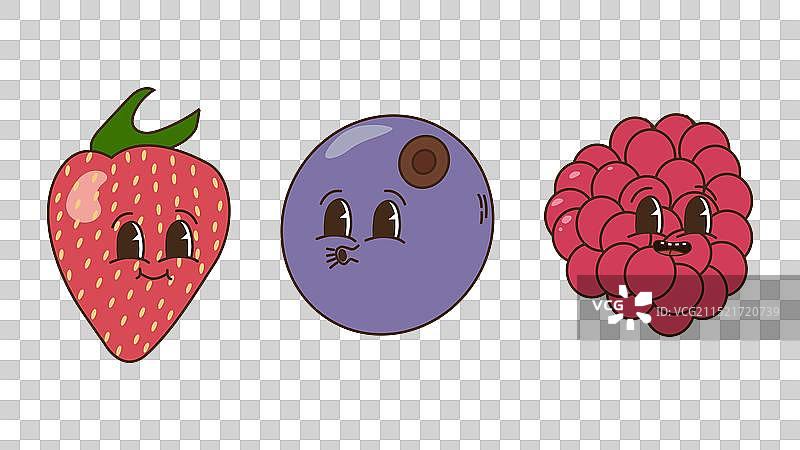 水果主题时髦风格图片素材