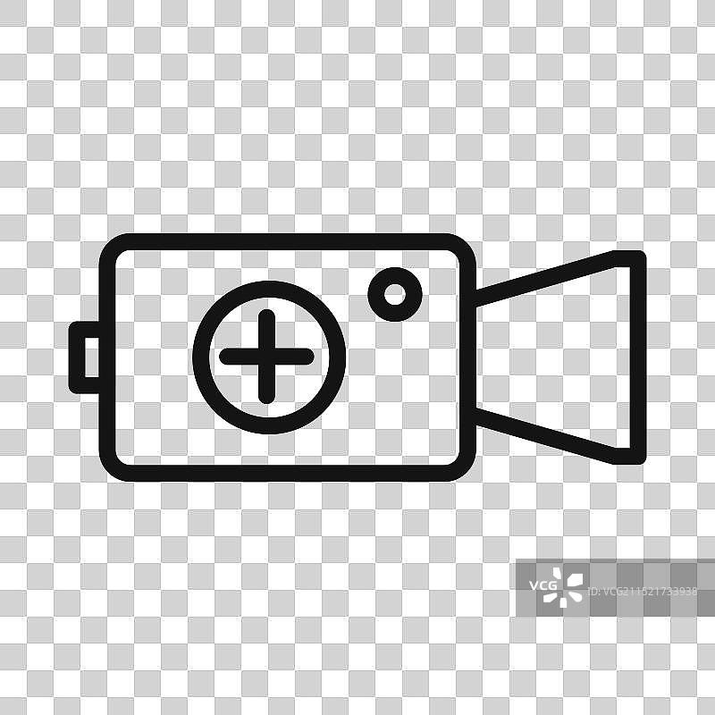 为YouTube创作者和社交平台添加视频图标图片素材