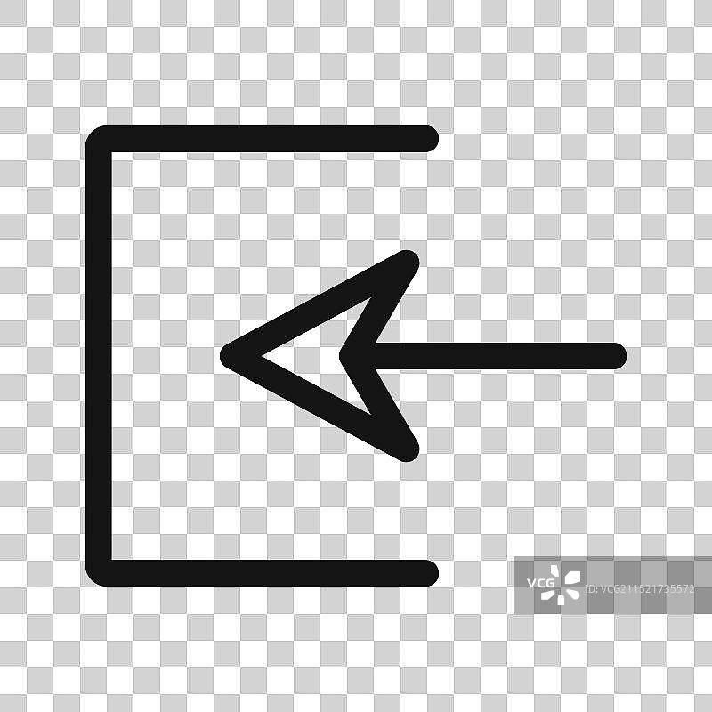 键盘回车键数字输入图标图片素材