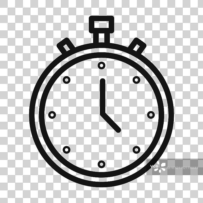 运动训练秒表图标图片素材