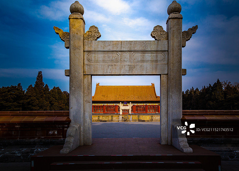 北京中山公园图片素材