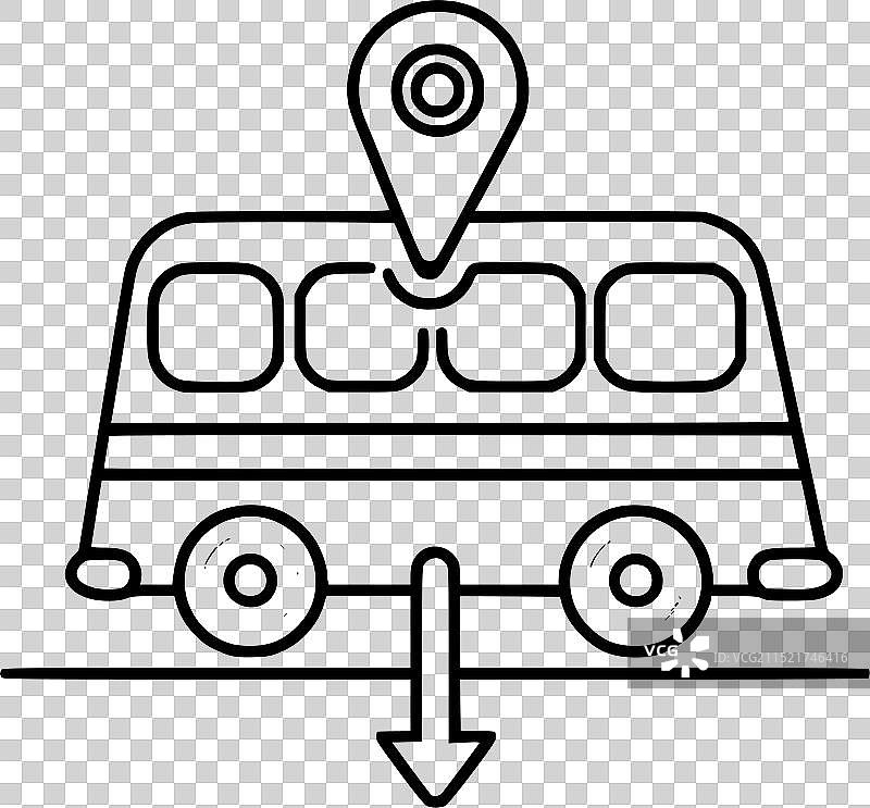 公交导航图片素材