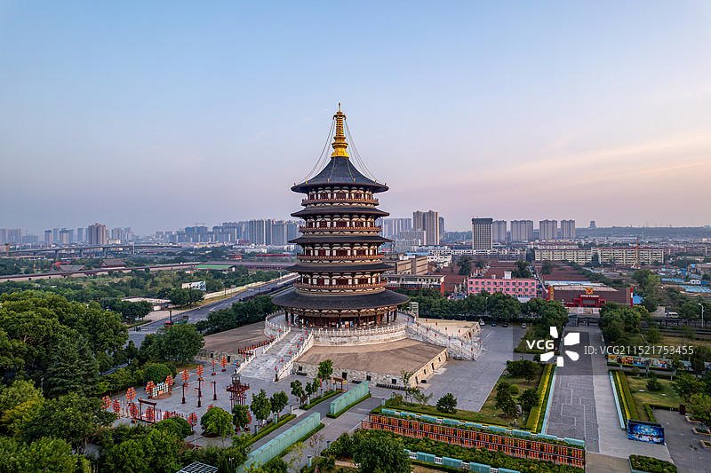 河南洛阳天堂明堂图片素材